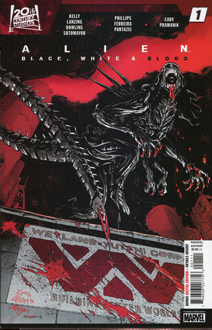 Alien Black White & Blood #1 (Cover A)