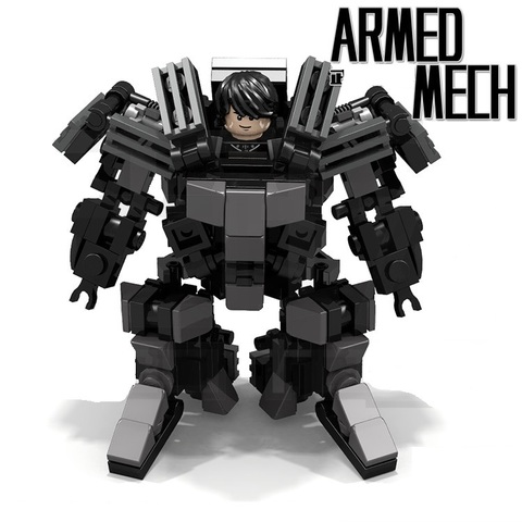 Minifigures Model The Armed Mech