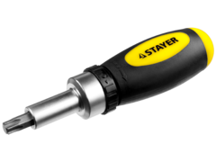 STAYER Compact-38, 38 предм., реверсивная отвертка с насадками (2557-H38)