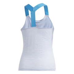 Топ теннисный Adidas Y-Tank Primeblue Tank Top Women - easy blue