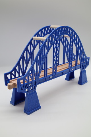 Мост-арка синий
