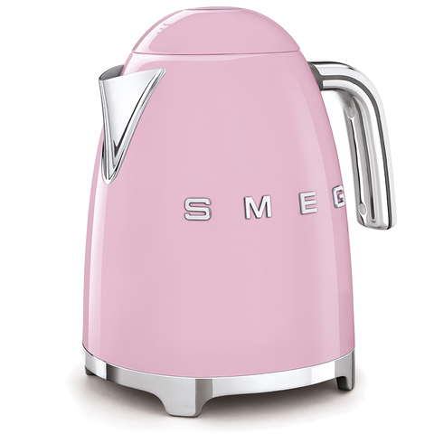 Чайник 1.7л Smeg Стиль 50-х годов 3D розовый