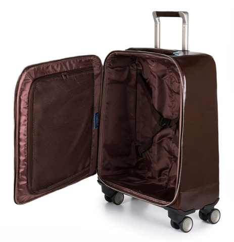 Сумка дорожная Piquadro Blue Square, красное дерево, кожа натуральная (BV3849B2/MO)