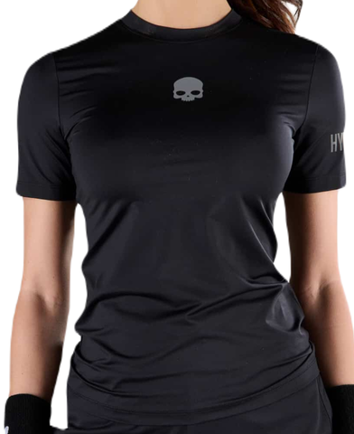 Женская теннисная футболка Hydrogen Tech T-Shirt - black