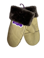 Варежки. Женские. Материал верха: Дубленка. Подклад: Дубленка. 10 шт в упаковке, разные цвета.