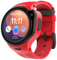 Смарт-часы Elari 4GR M красно-черный