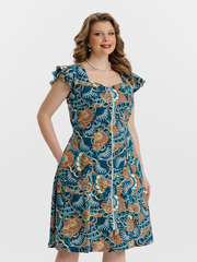 4505 Халат на молнии