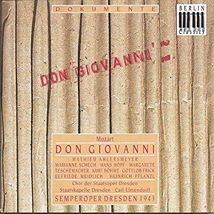 AHLESMEYER, MATHIEU: Mozart Don Giovanni