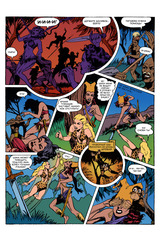 Древние Комиксы. Шина — королева джунглей (обложка для магазинов комиксов)