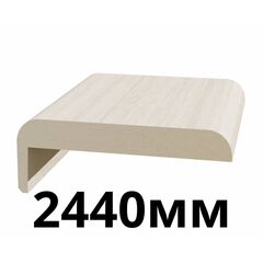 Наличник телескопический 75х10х2440мм экошпон Ясень светлый