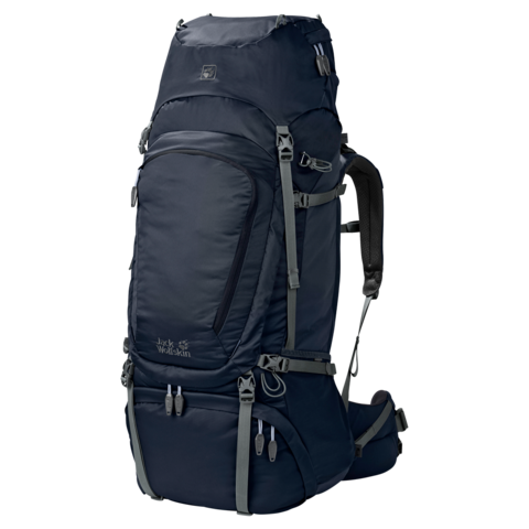 Картинка рюкзак туристический Jack Wolfskin Denali 75 Night Blue - 1