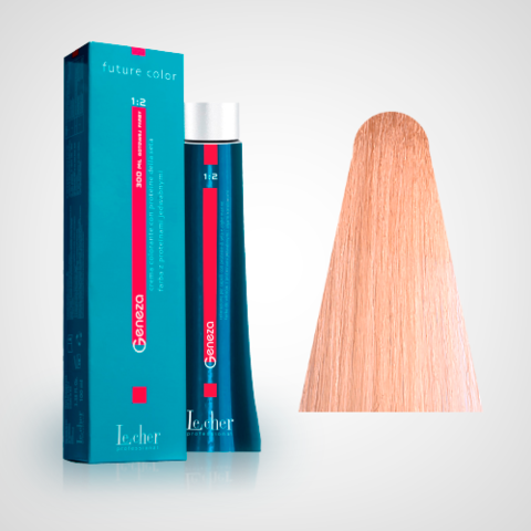 Крем-краска для волос с протеинами шелка 9.33 (9SC) Очень светлый шампань блонд GENEZA Le Cher Professional 100 мл