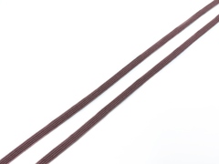 Резинка отделочная кофейно-розовая 4 мм (цв. 885), K-195/4