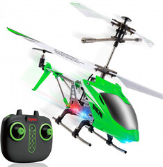 Радиоуправляемый вертолет Syma S107H Green 2.4G с функцией зависания - S107H