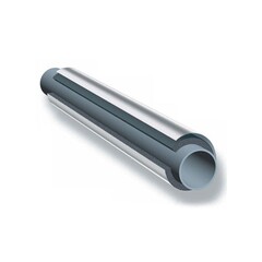 Трубка теплоизоляционная K-FLEX SOLAR HT AL CLAD, DN 114, толщина стенки 13мм, L = 1м