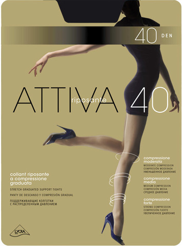 Женские колготки Attiva 40 Omsa