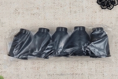 Набор ниток лавсановые 86л, 250 м, 5 шт, чёрный