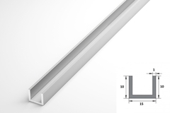 Швеллер Лука 10*15*10*1 Шв 12.2000.500 без окраса