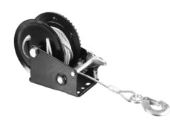 STAYER MAXPull, 0.5 т, 8 м, ручная барабанная тросовая лебедка (43112-0.5)