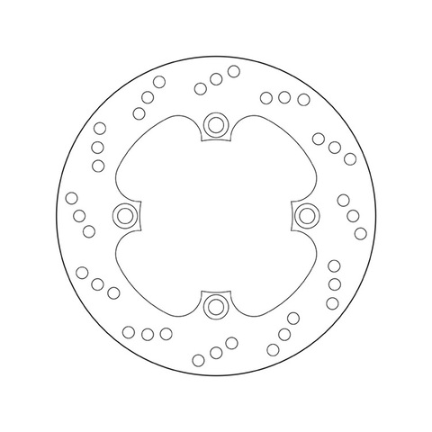 Тормозной диск BREMBO 68B40749 для мотоцикла HONDA CBR, VTR