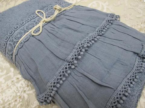 Набор полотенец 2шт Opificio Dei Sogni Violette blu синий