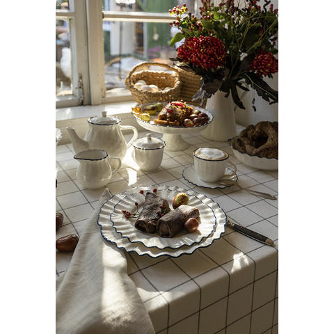 Набор обеденных тарелок 2шт 21см Liberty Jones Santorini