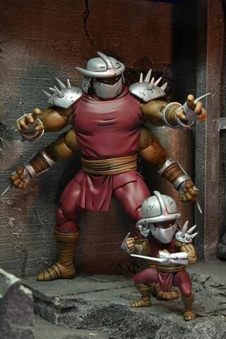 Фигурка NECA Teenage Mutant Ninja Turtles Mirage Comics: Shredder Clone & Mini Shredder