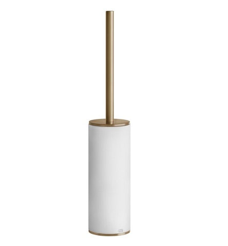 Gessi 54743#726 ACCESSORIES Ёршик напольный, композит белый, Warm Bronze Br.