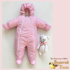 Комбинезон на велюре (62-80) 250114-RS4004