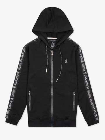Black zip hoodie “VELIKOROSS”