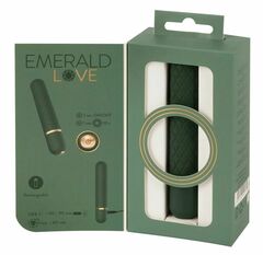 Зеленый мини-вибратор Luxurious Bullet Vibrator - 12,6 см. - 