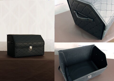 Сумка черн.ромб