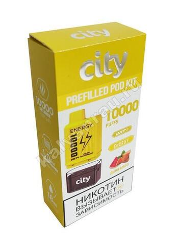 City Energy POD Kit Дыня Арбуз 10000 затяжек