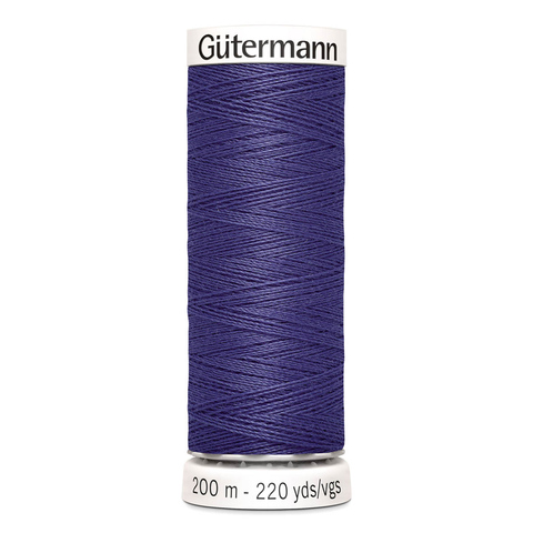 Нитки швейные Gutermann Sew-All 100/200 м (086 фиолетовый джинс)