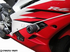 Защитные cлайдеры для YAMAHA YZF-R6 2006 - 2007 г.в.