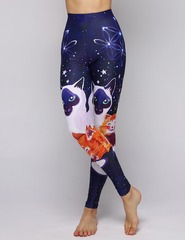 Леггинсы Кошки и Сливки