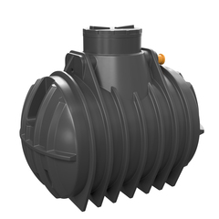 Подземный накопитель 3.7  куб.м Политим 3700 л.(2400x1630x2070см;черный) - арт.560742