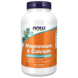 Кальций и магний, Calcium & Magnesium, Now Foods, 250 таблеток 1