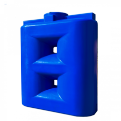 Емкость танк 1500 л Политим 1500 л. прямоугольный (1605x670x1838см;синий) - арт.560726