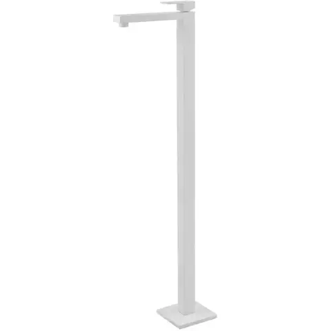 Abber AF8241W Смеситель Daheim AF8241W напольный для раковины,белый матовый
