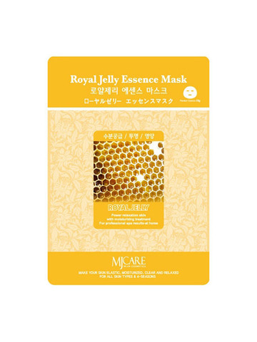 МЖ Essence Маска тканевая маточное молочко Royal Jelly Essence Mask 23гр