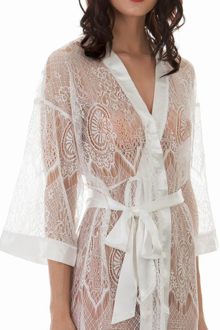 Халат Magdalena 17437 White Mia-Mia