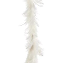 Гирлянда с перьями белая 183см Goodwill Feath Garland