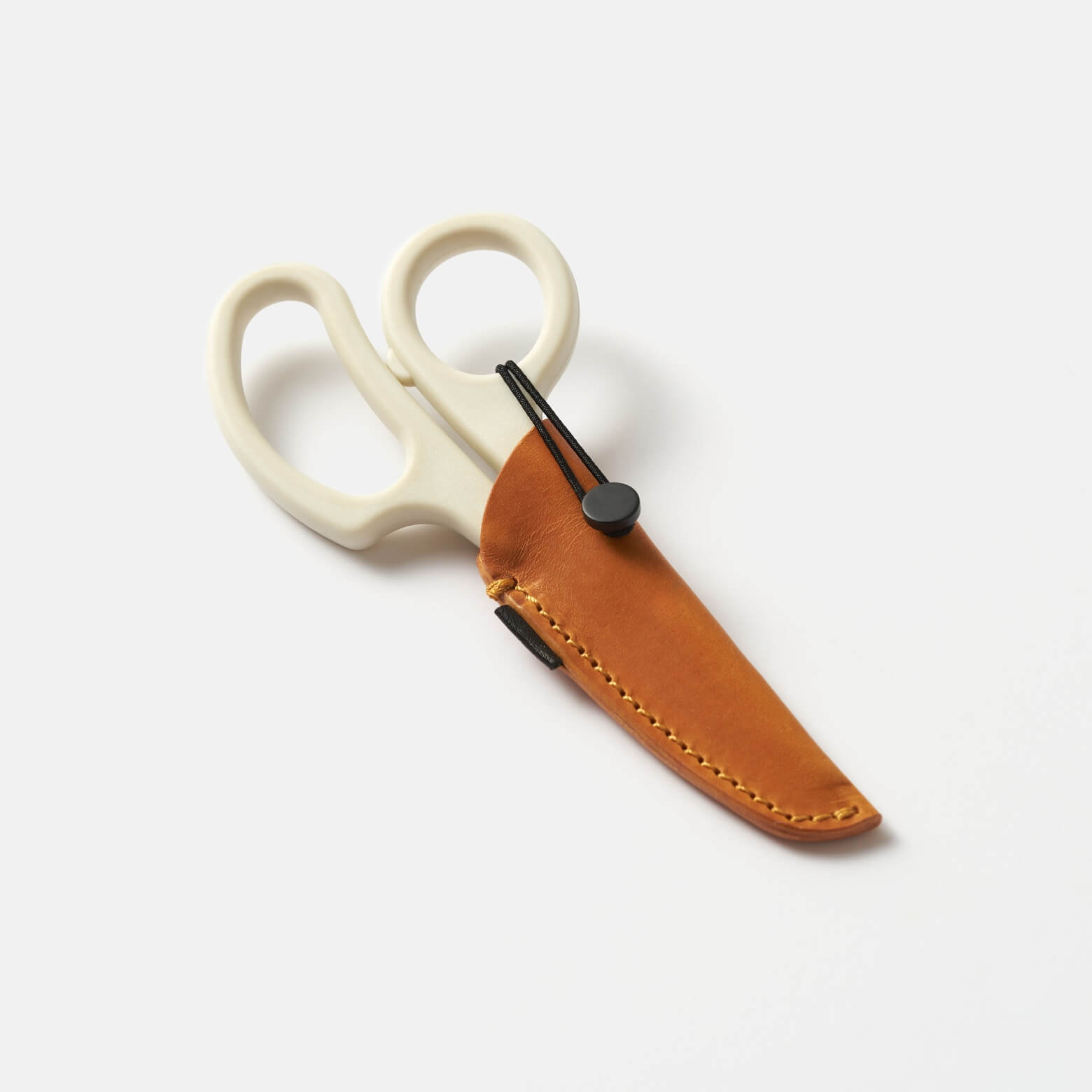 HMM Exacto Scissors — портативные ножницы в чехле: белый
