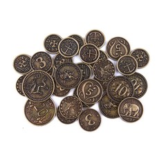Комплект металлических монет "Крауды"
