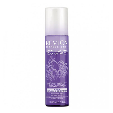 Revlon Professional Equave Instant Beauty Blonde Detangling Conditioner - Несмываемый кондиционер для блондированных, обесцвеченных, мелированных и се