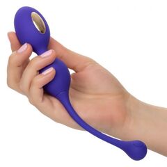 Фиолетовые виброшарики с электростимуляцией Impulse Intimate E-Stimulator Dual Kegel - 