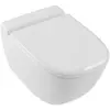 Villeroy&Boch 4608R0R1 Унитаз, Villeroy&Boch, Antheus, безободковый (с открытым смывным краем), тип установки-подвесной, ширина, мм-375, глубина, мм-560, высота, мм-350, форма чаши-прямоугольная, выпуск-горизонтальный, без декора, материал-керамика,