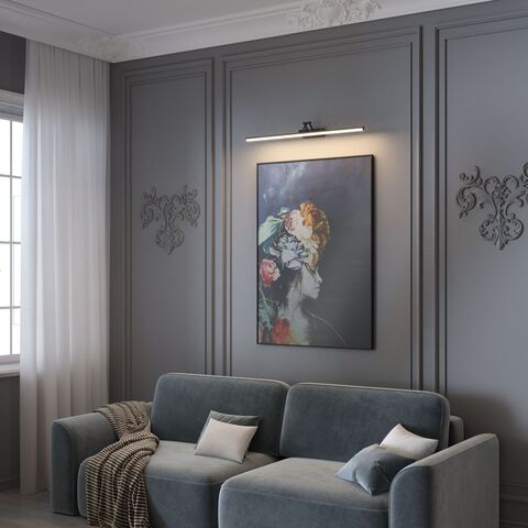 Светодиодная подсветка Elektrostandard Monza 40156/LED черный