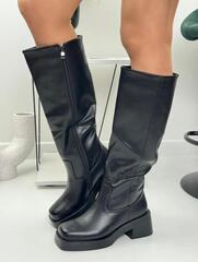 Сапоги зима эко кожа по 6 пар (36-40)р./ CR/13